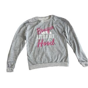 Bougie Little Bit of Hood Sweatshirt – Urban Style Graphic Pullover